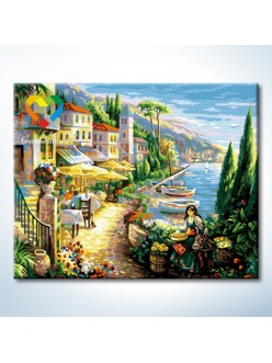 Девушка с осликом  ( HB4050288)